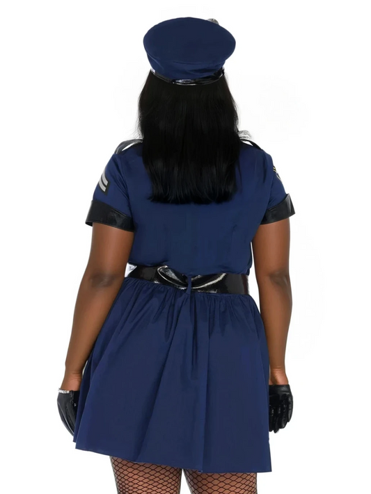 Plus Flirty Cop Costume