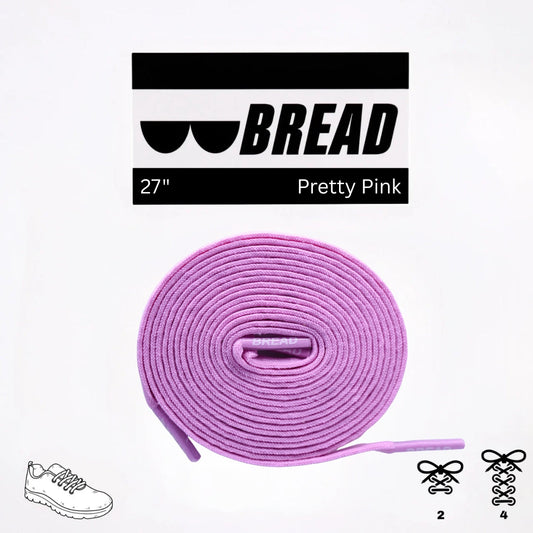 Pretty Pink Elastic Shoelaces