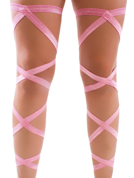 Baby Pink Leg Wraps