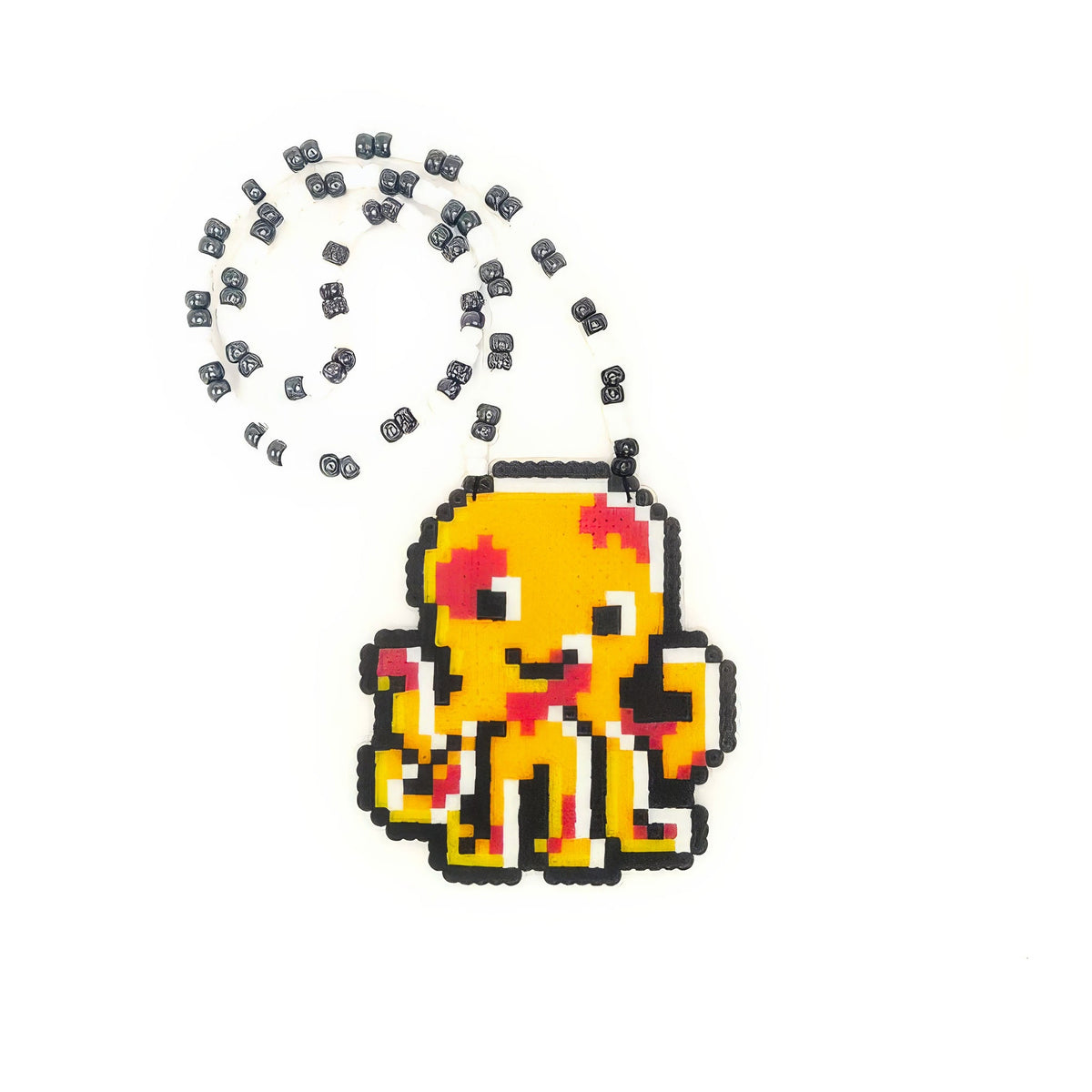Octopus Perler Necklace (Medium)