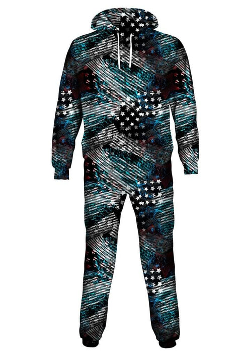 American Abstract Onesie