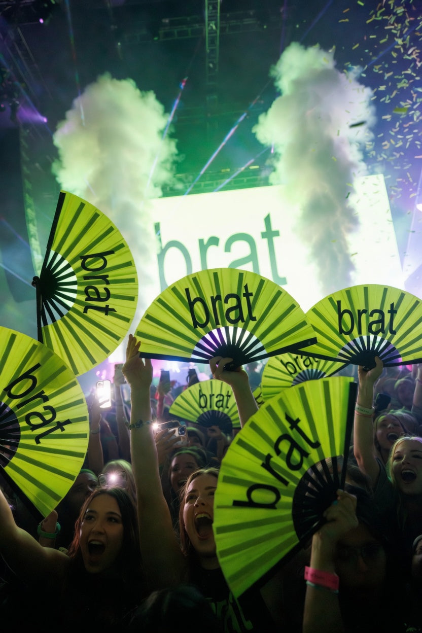 Brat Hand Fan