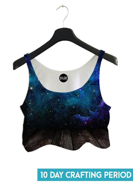 Into Space Crop Top - raveready