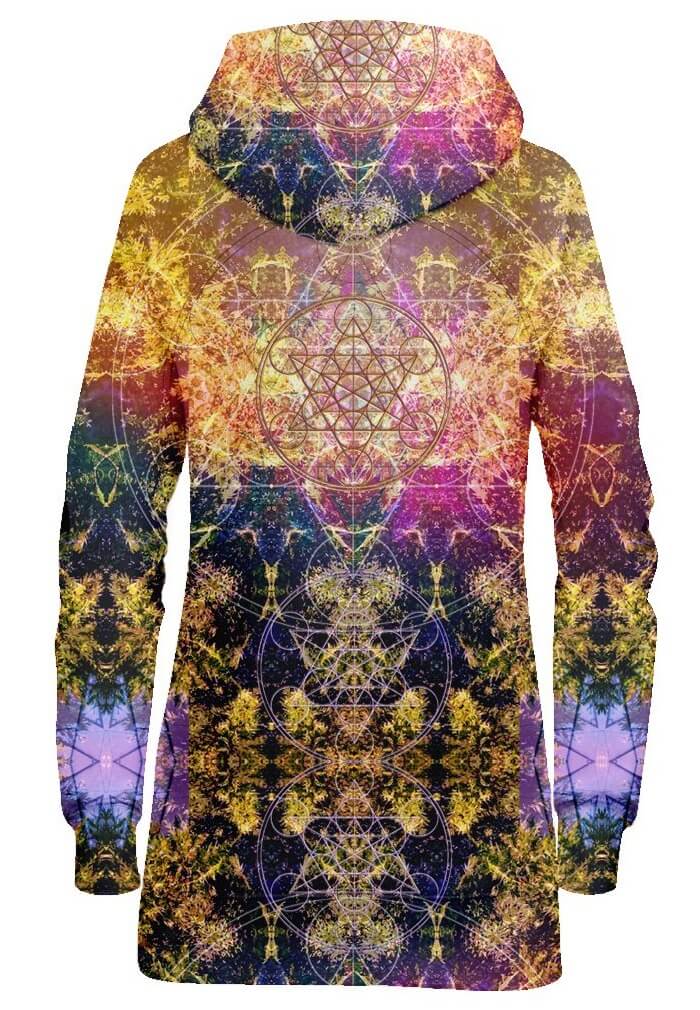 Pineal Metatron Hoodie Dress