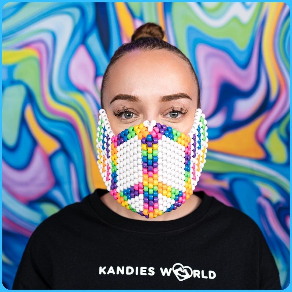Peace Kandi Mask (Shield)