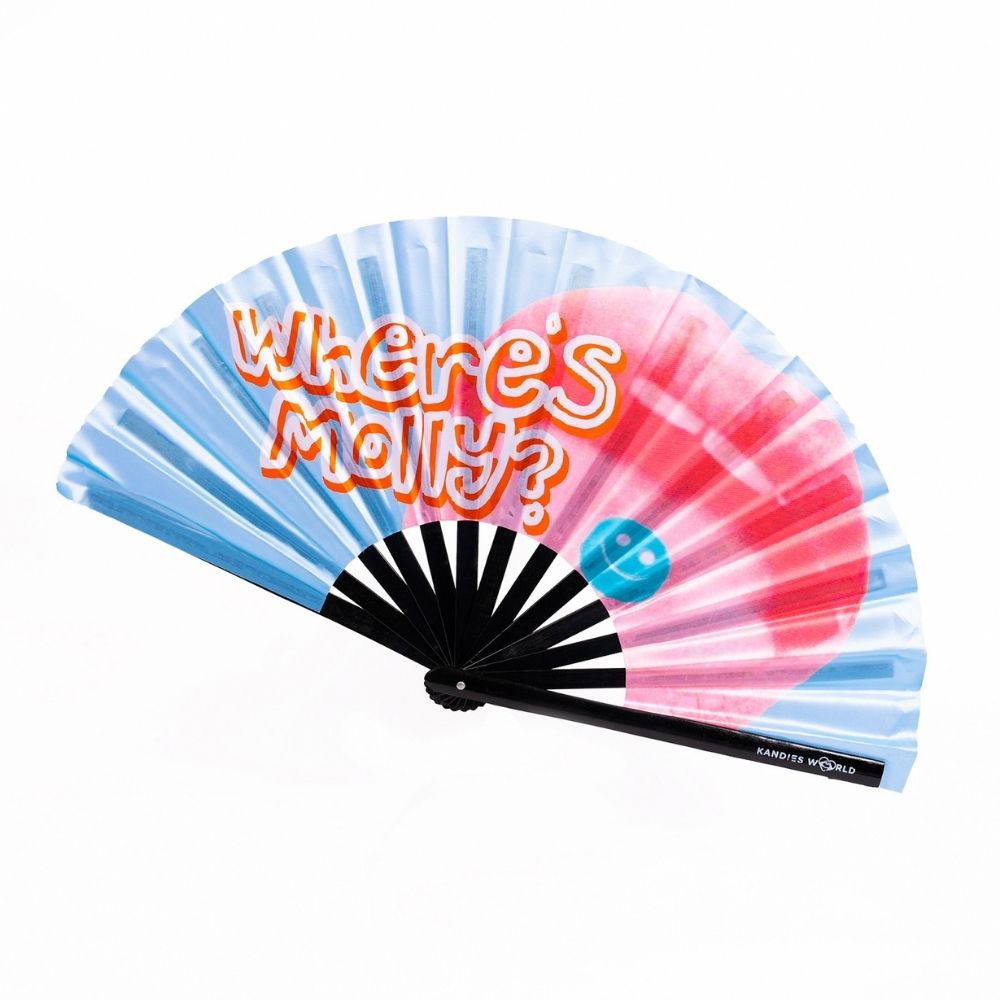 Where's Molly Hand Fan