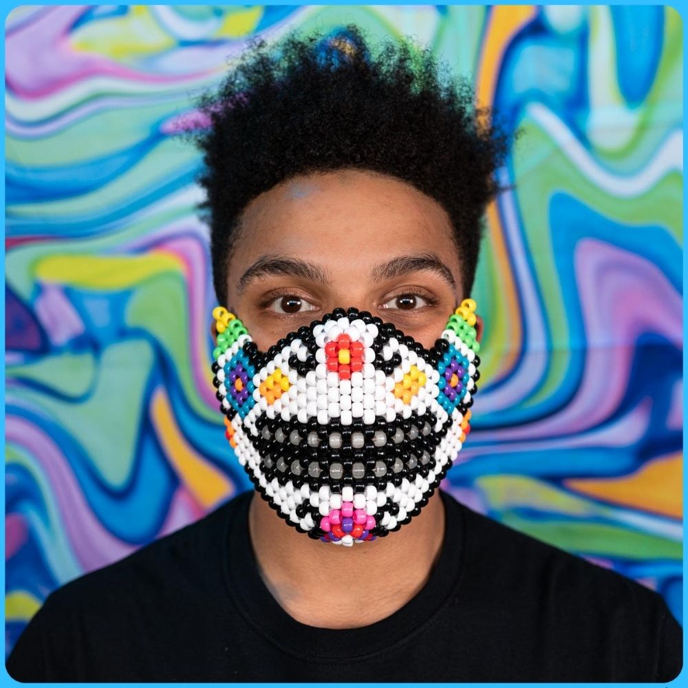Cinco De Mayo Kandi Mask (Shield)