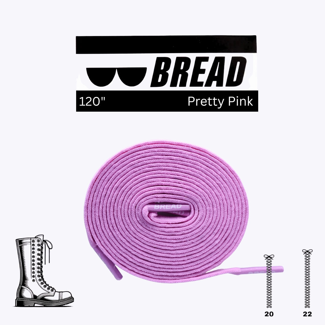 Pretty Pink Elastic Shoelaces
