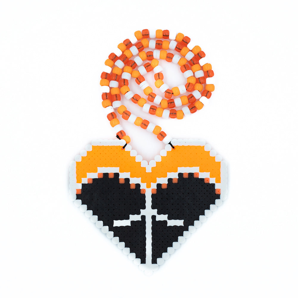 I Love Booty Perler Necklace (Medium)