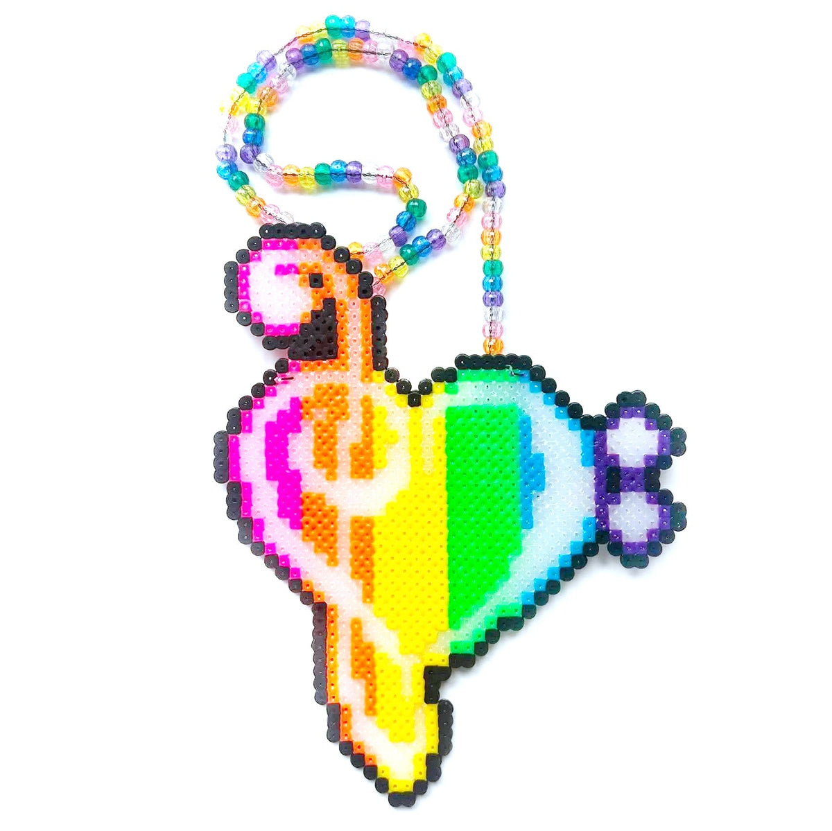 Love Music Note Perler Necklace (Large)