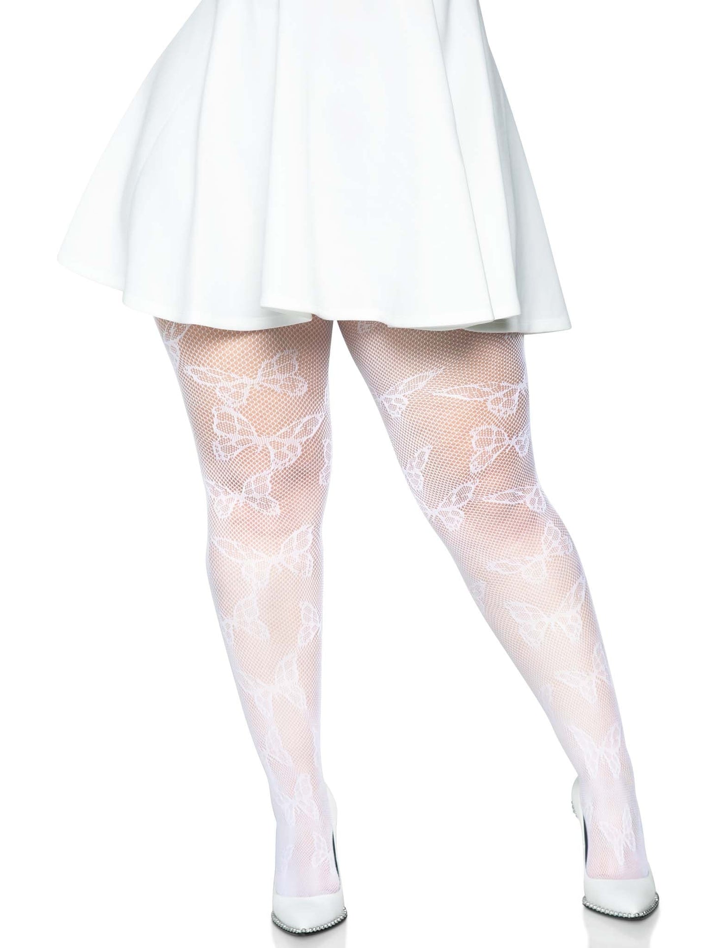 Butterfly Fishnet Tights