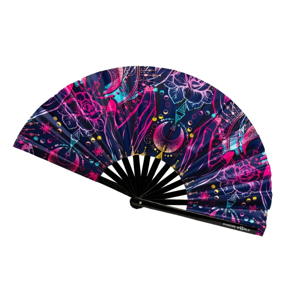 Astro Lunar Hand Fan | RaveReady - raveready