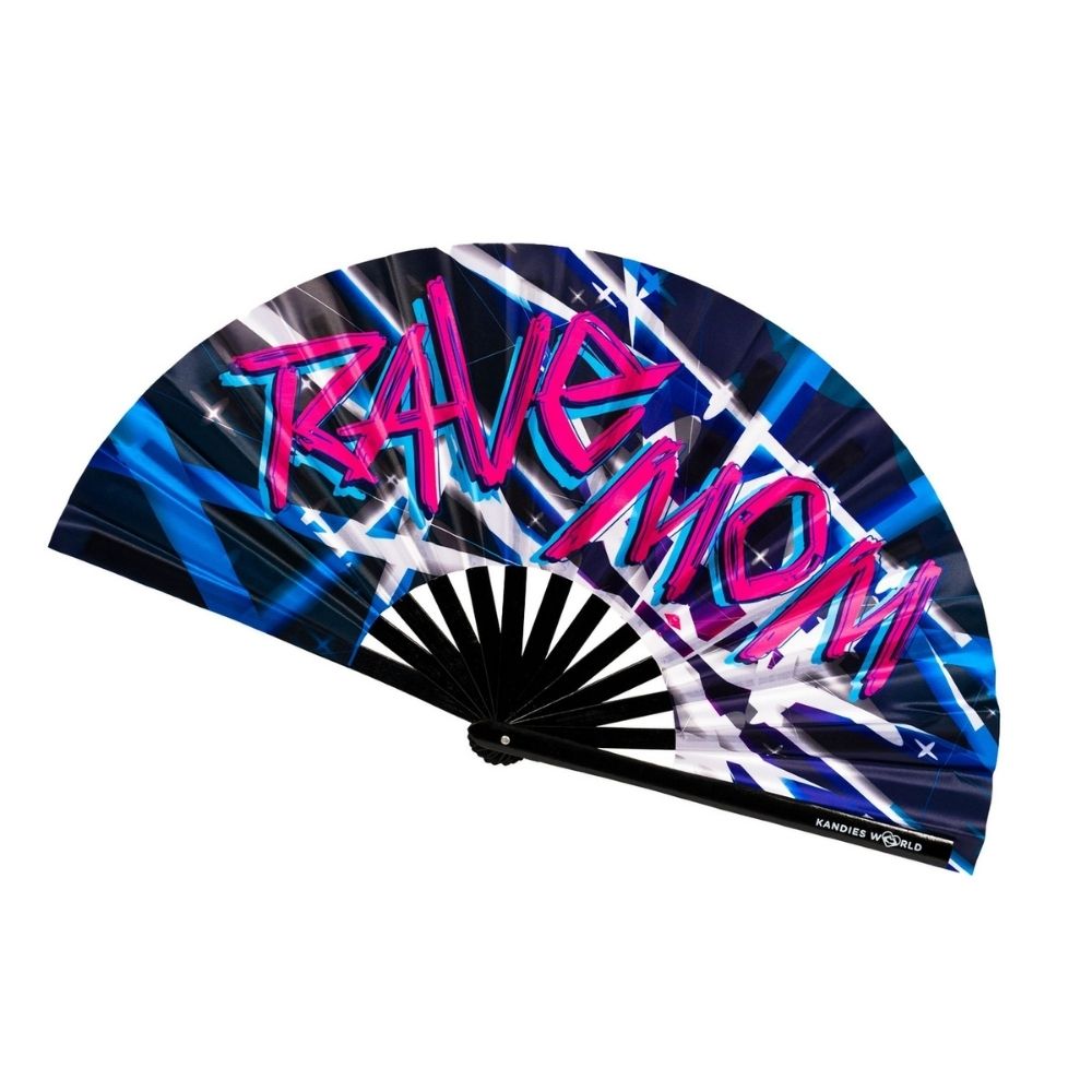 Rave Mom Hand Fan