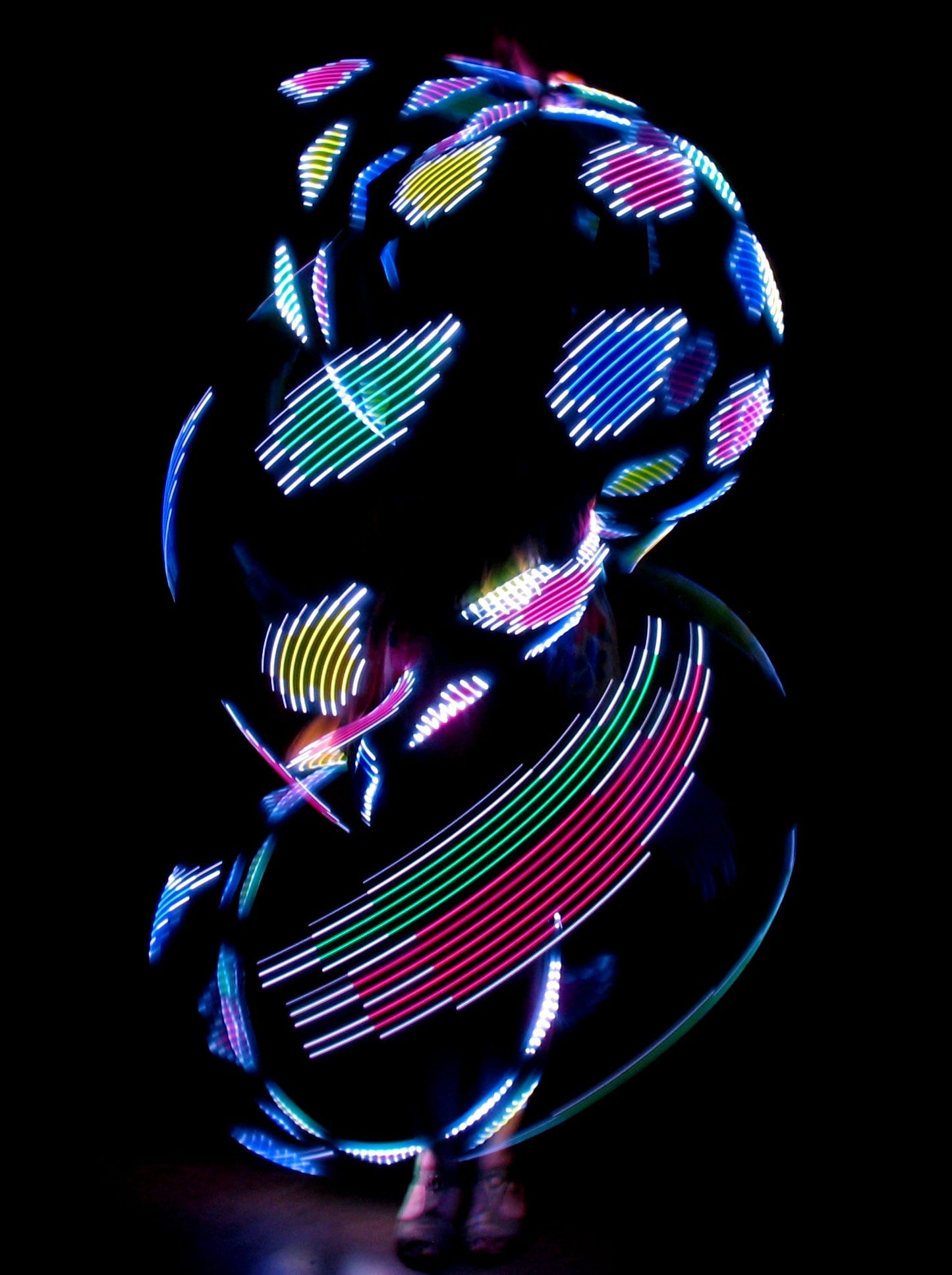 Ready To Ship Atomic V LED Hoops