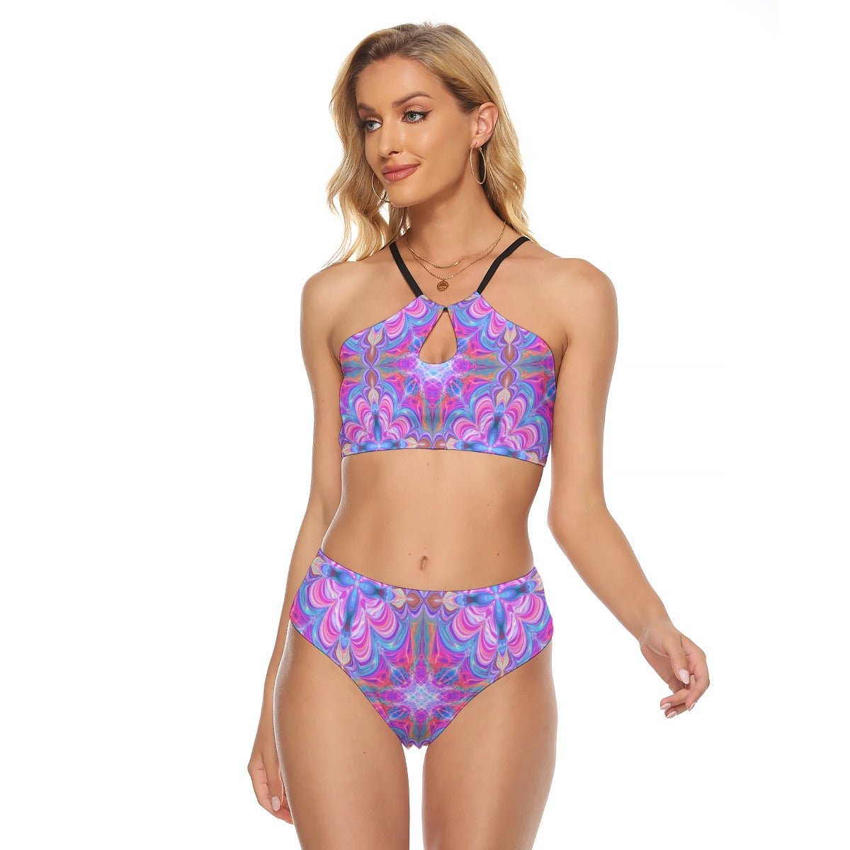 Keyhole Swimsuit Set