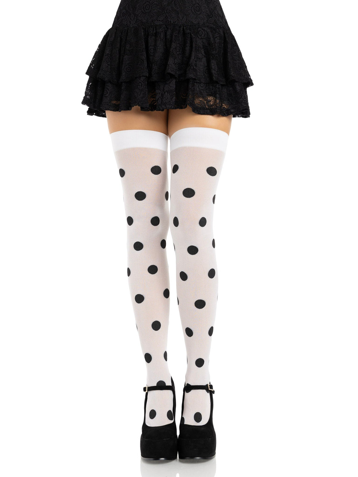 Dotty Thigh Highs