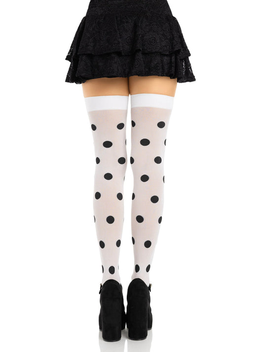 Dotty Thigh Highs