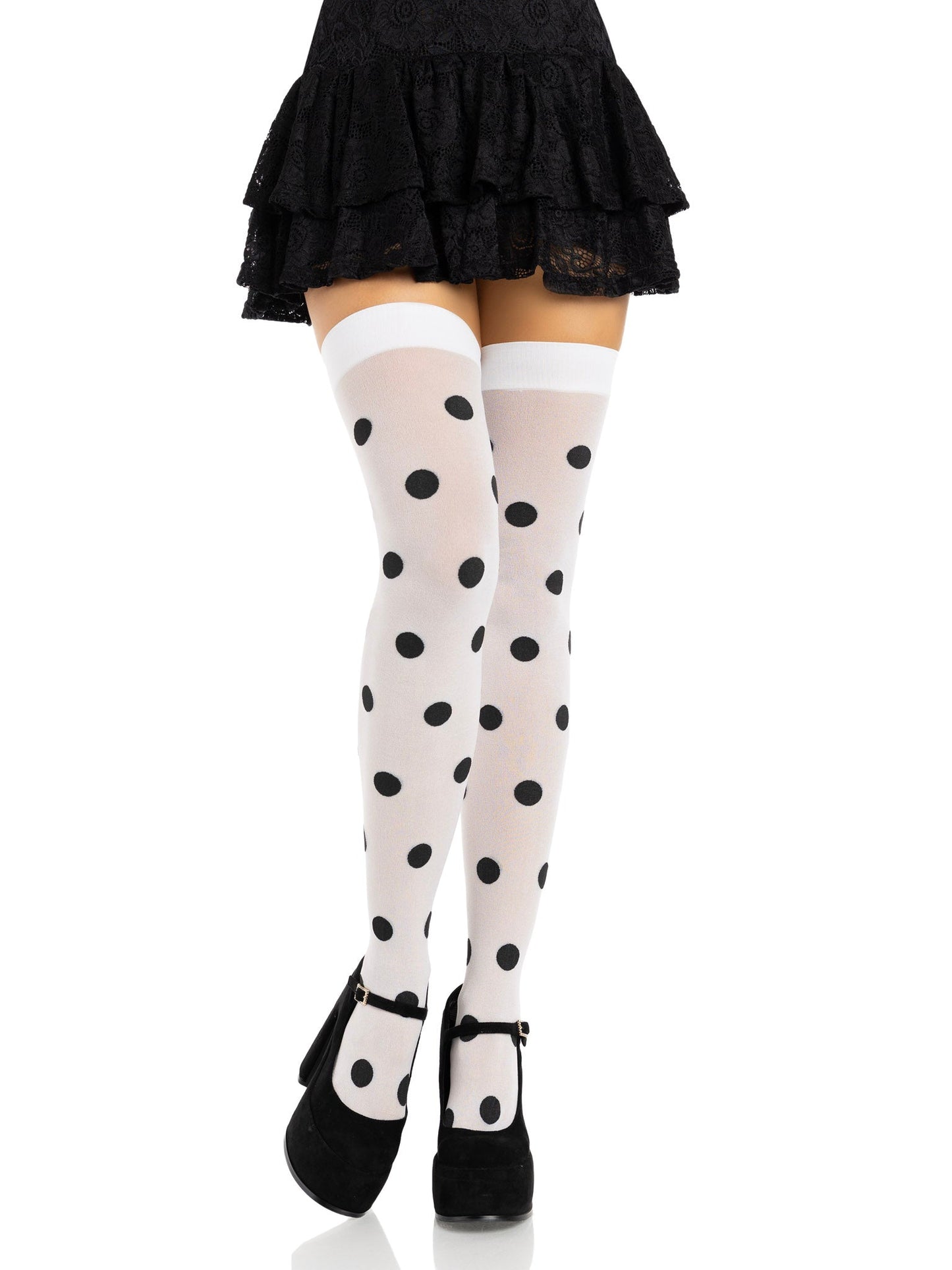 Dotty Thigh Highs