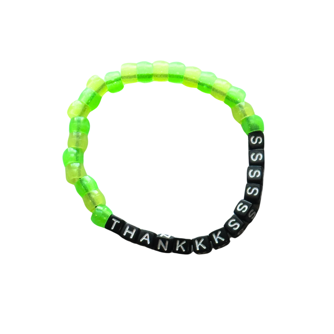 Thankssss Kandi Bracelet