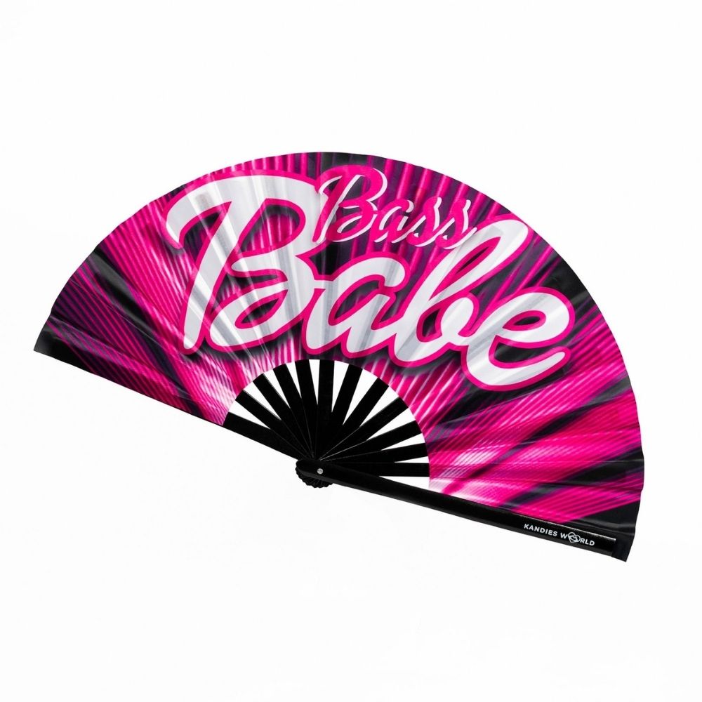 Bass Babe Hand Fan