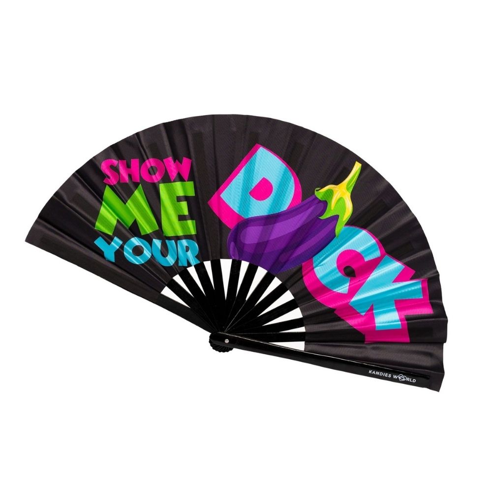 Show Me Your Dick Hand Fan