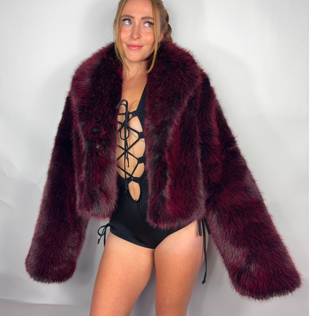Nightshade Faux Fur Coat
