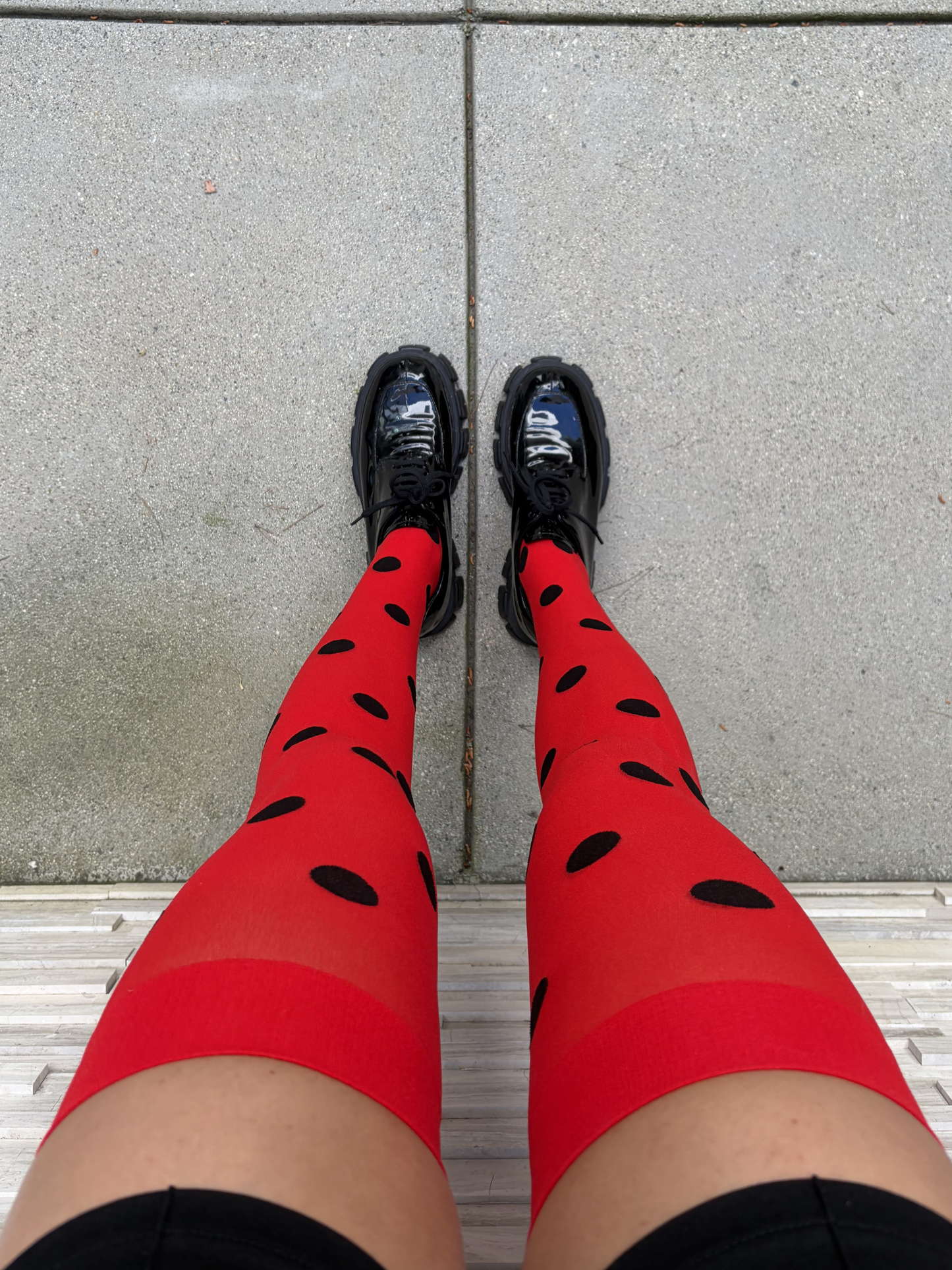 Dotty Thigh Highs