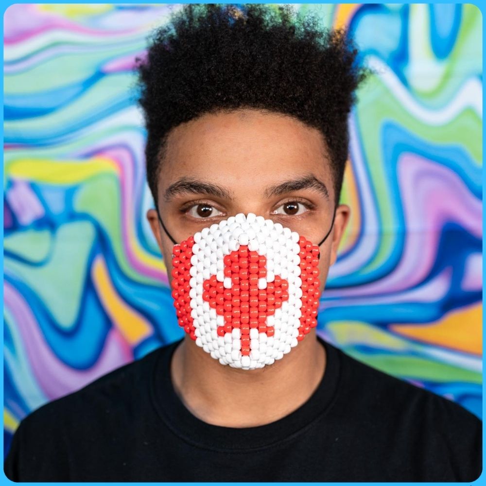 Canada Kandi Mask (Round)