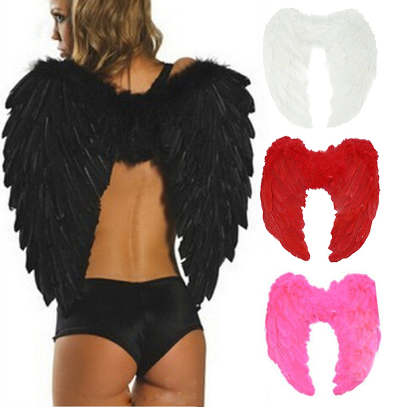 Feather Angel Costume Wings