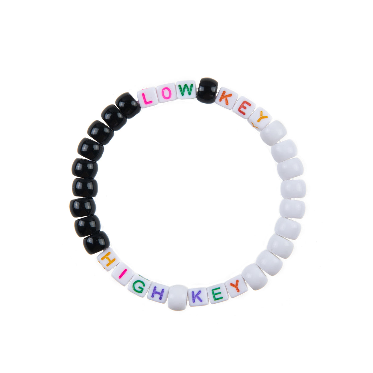 High Key Low Key Kandi Bracelet
