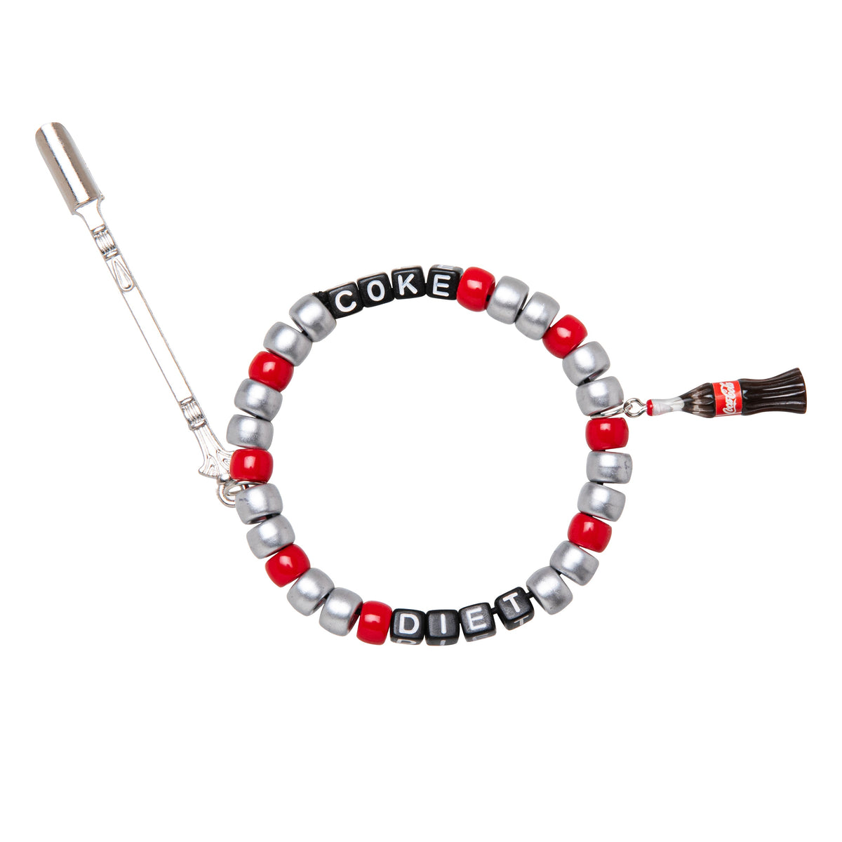 Diet Coke Kandi Bracelet