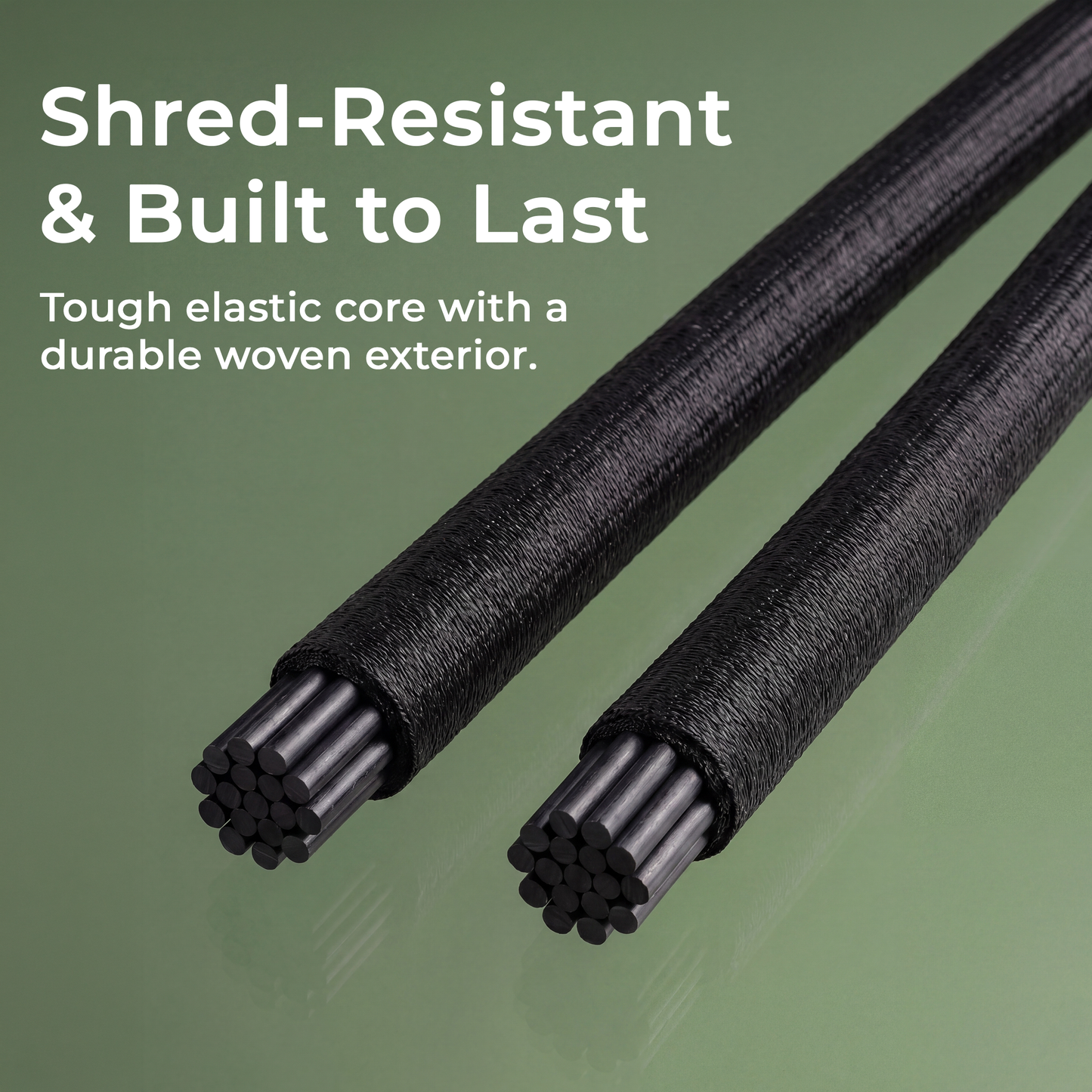 Round Cut-to-Fit Elastic Shoelaces