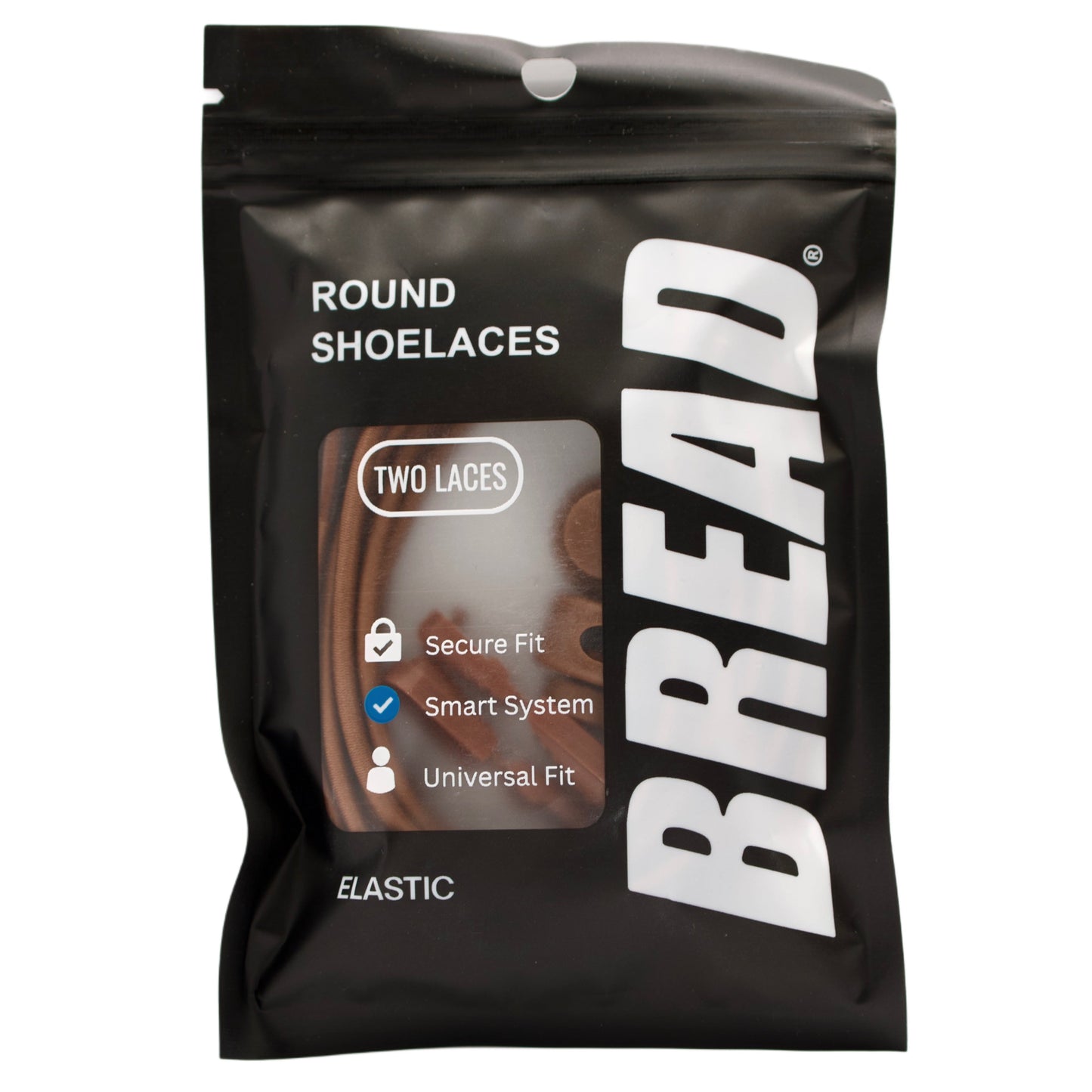 Round Cut-to-Fit Elastic Shoelaces