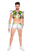 3pc Infinity Space Voyager Men's Costume