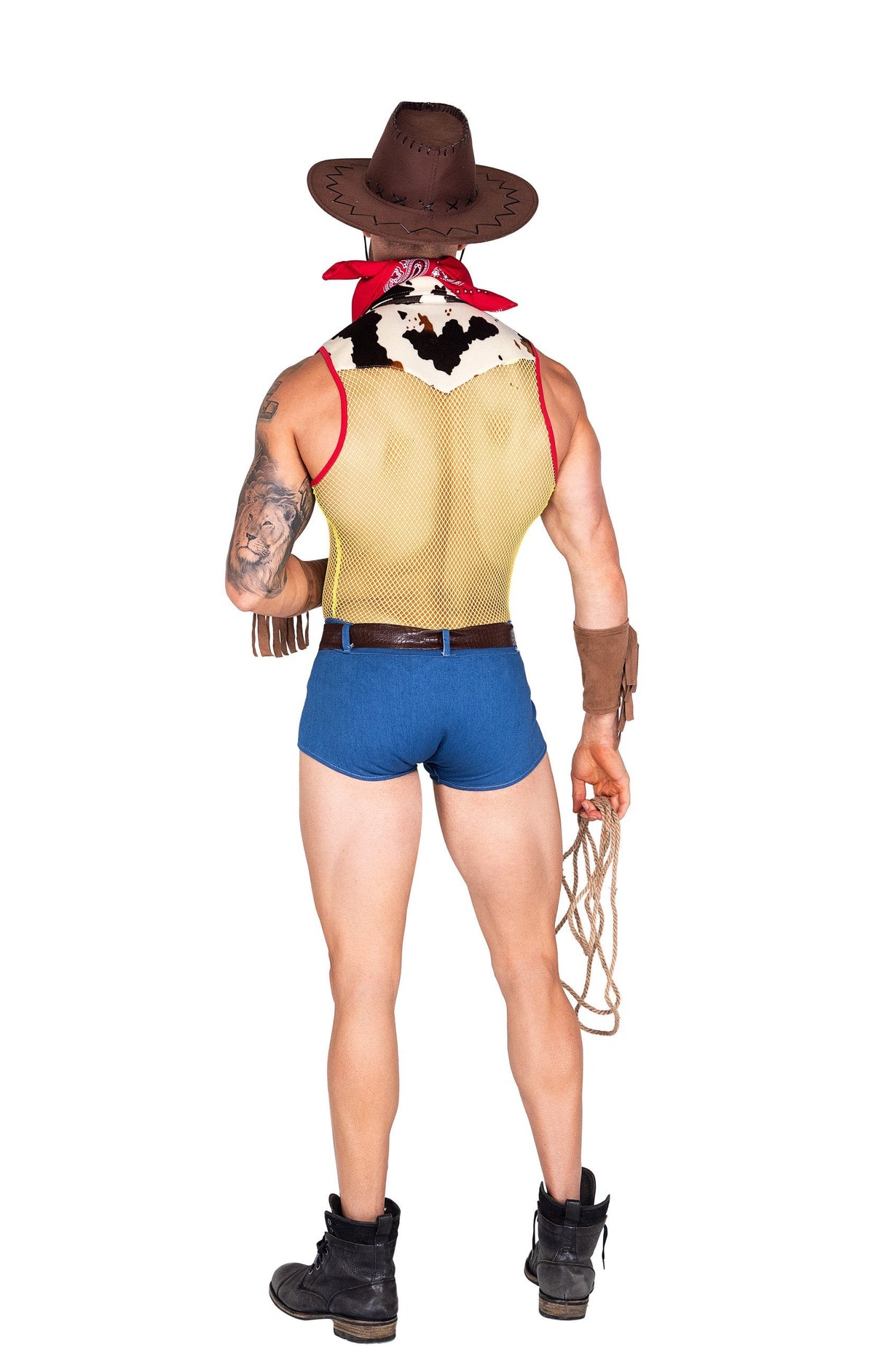 4pc Playful Sheriff Men's Costume