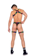 Men's Pride Thong with Garters