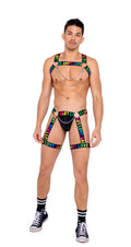 Men's Pride Thong with Garters
