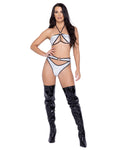Ring Hologram Keyhole Top