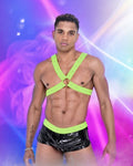 Men's Vinyl Mesh Runner Shorts