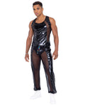 Men's Pride Vinyl Mesh Tank Top