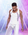 Men's Pride Vinyl Mesh Tank Top