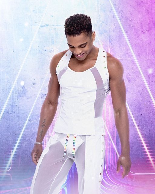 Men's Pride Vinyl Mesh Tank Top