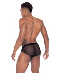 Men's Pride Fishnet & Vinyl Briefs