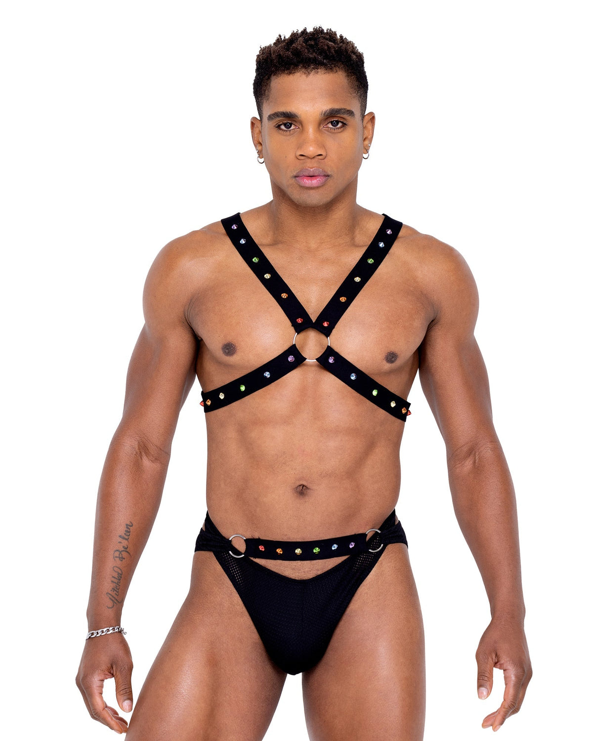 Men's Pride Criss-Cross Swim Briefs