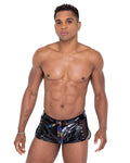 Men's Pride Mesh Vinyl Runner Shorts
