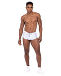 Men's Pride Mesh Vinyl Runner Shorts