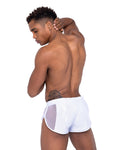 Men's Pride Mesh Vinyl Runner Shorts