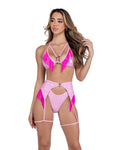 ShimmerFringe Iridescence Bikini Top