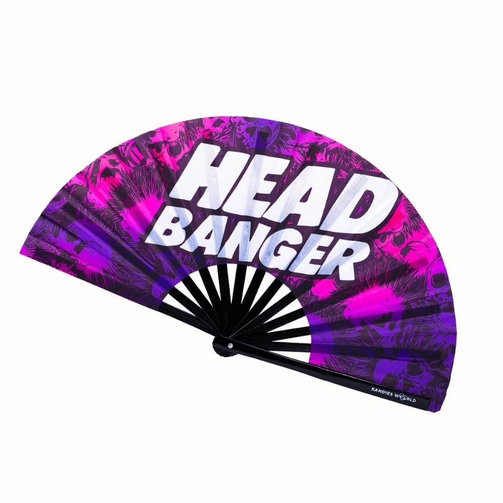 Headbanger Hand Fan