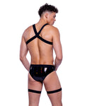 Rainbow Rave: Pride Cropped Vinyl Top